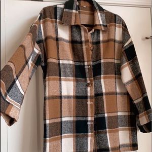 size medium flannel from a boutique.